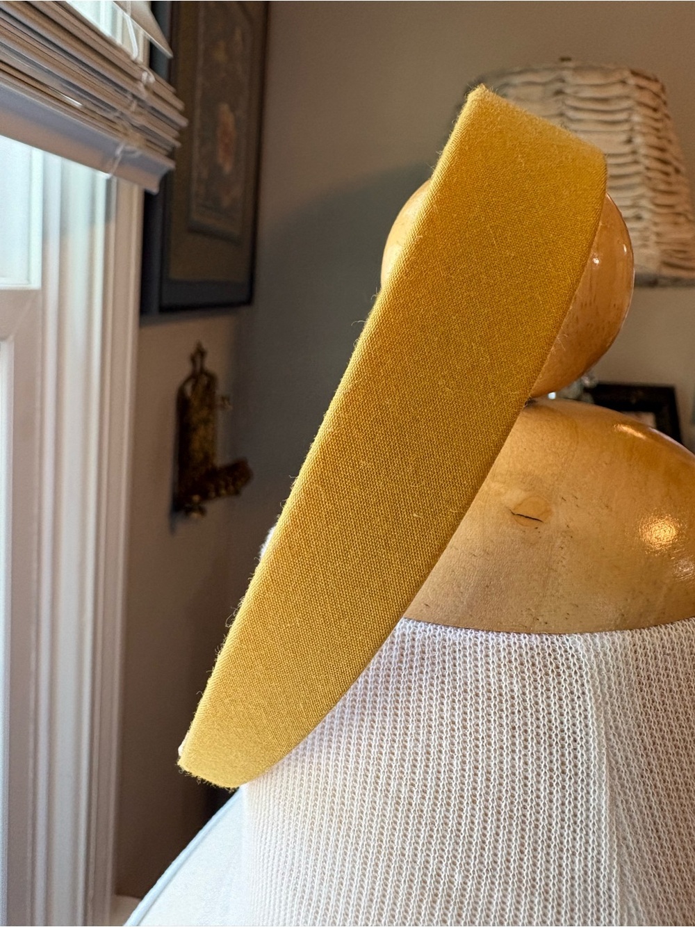 Bella Headbands Rifle Paper Co. Fabrics Mustard Headband - Women Accessories